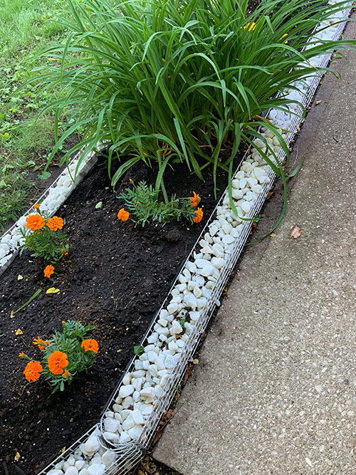 flower bed borders, garden borders