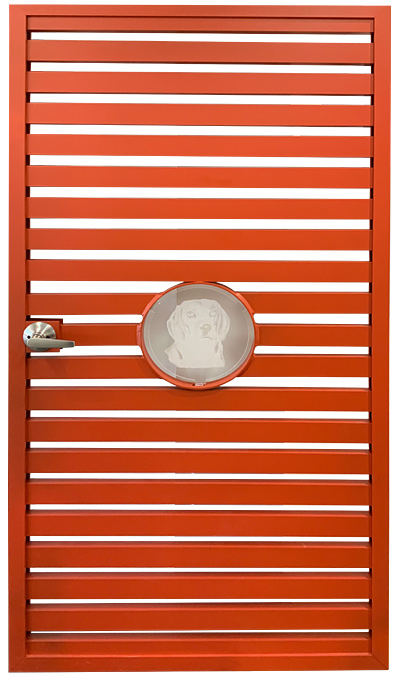 Custom metal dog gates cheap