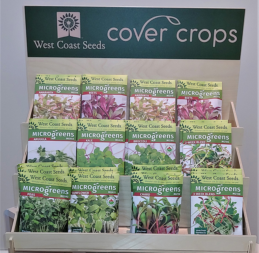West Coast Seeds, cover crops